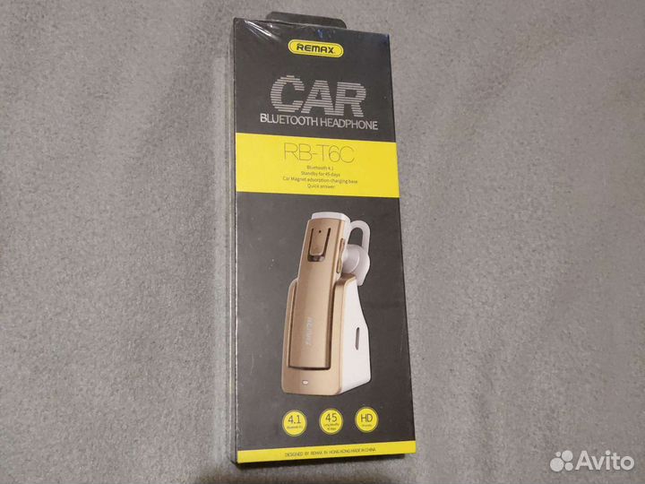 Гарнитура mi и remax CAR bluetooth headphone