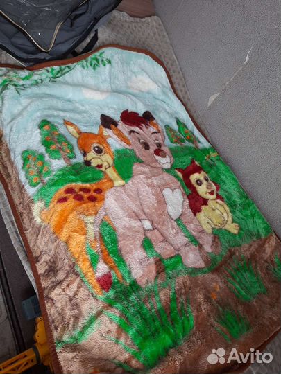 Детский плед