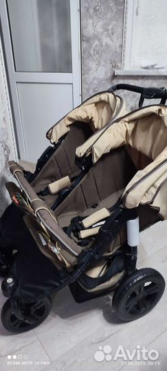 Коляска для двойни