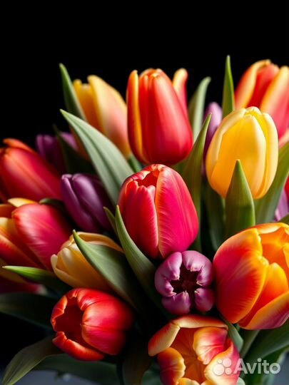 Тюльпаны к 8 марта букеты
