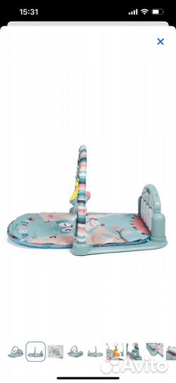 Развивающий коврик новый