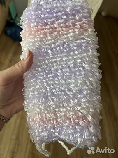 Мочалка ручной работы