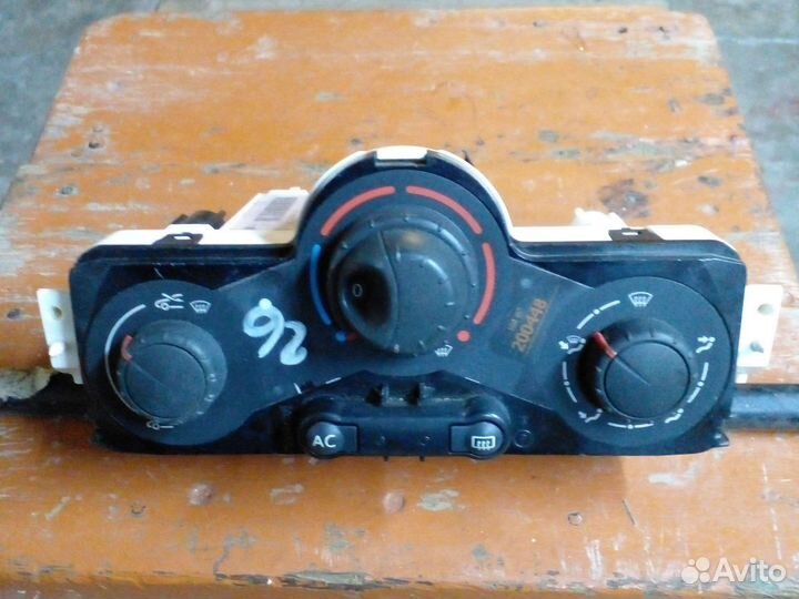 Блок управления климатом