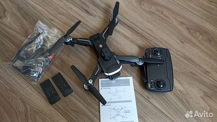 Квадрокоптер с 2 камерами с активным радаром б.у