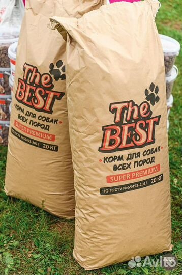 Корм для собак супер-премиум 