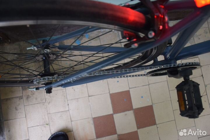 Велосипед городской elops single speed 500