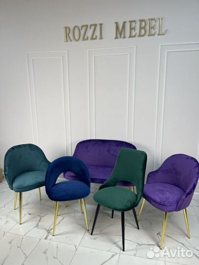 Диван, кресло, стулья для салона красоты, мебель