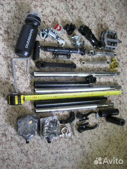 Манетки Шимано Седло Ручки Каретка Шина Вмх Колесо