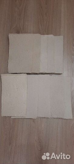 Набор бумаги ручного литья, 10 листов