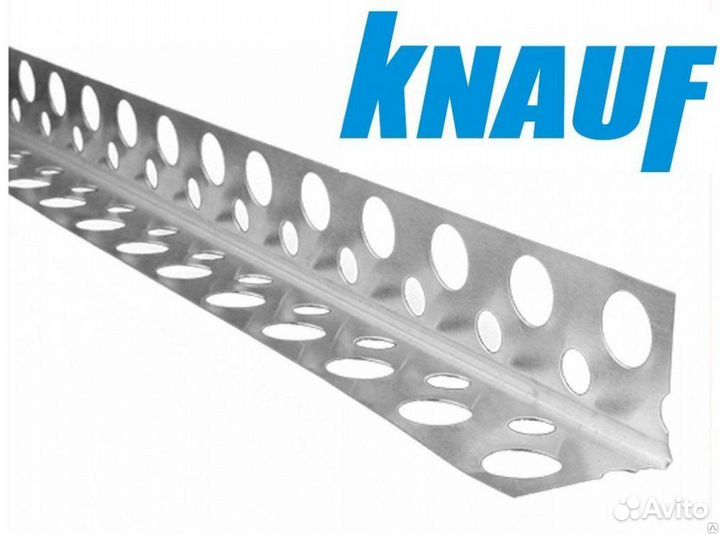Профиль угловой 25*25*0,4 перфорир.оцинк,L3000, kn