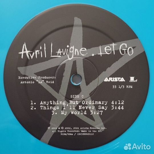 Винил Avril Lavigne – Let Go (2LP turquoise)