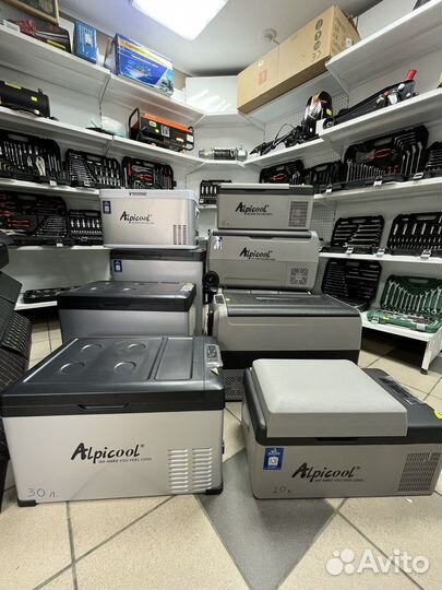 Автохолодильник компрессорный alpicool новый