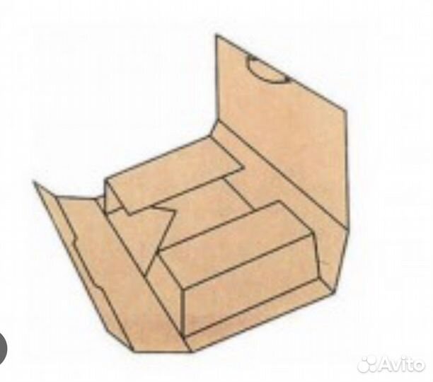 Коробка подарочная крафт
