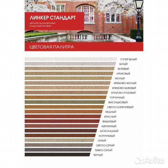 Цветной кладочный раствор