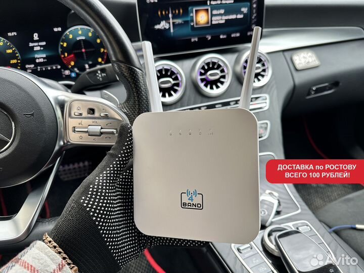 Быстрый WiFi Роутер 4G под Любую Сим карту LTE-150