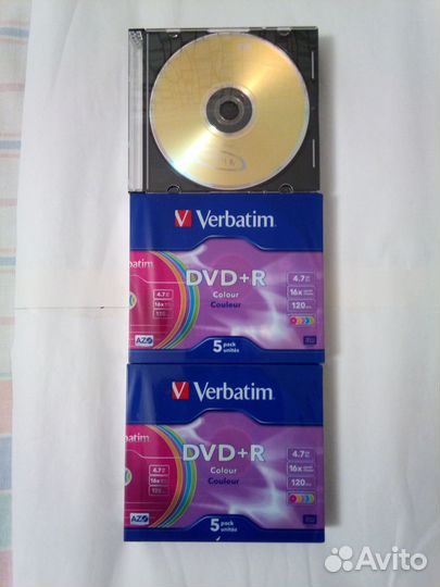 Диски DVD+R (болванки) Verbatim TDK