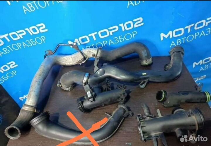 Патрубок охлаждения Volkswagen golf 6