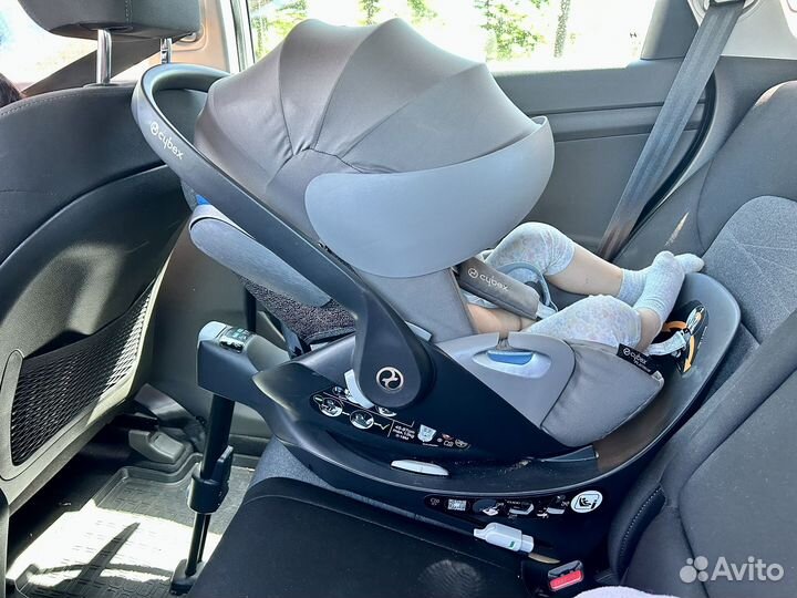Автолюлька cybex cloud z i size с базой isofix