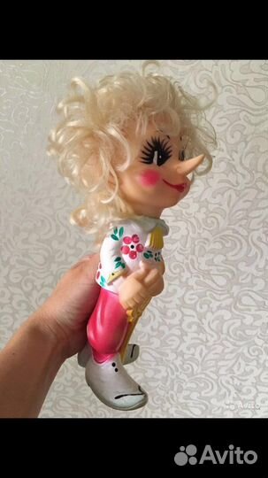 Резиновые игрушки СССР