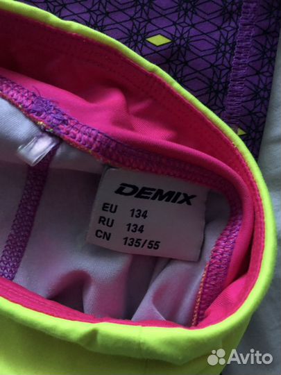 Шорты, топ для девочки Demix на 8-11 лет