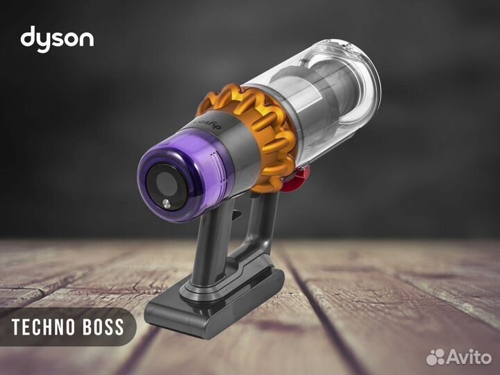 Пылесос Dyson V15 Detect Absolute Серый