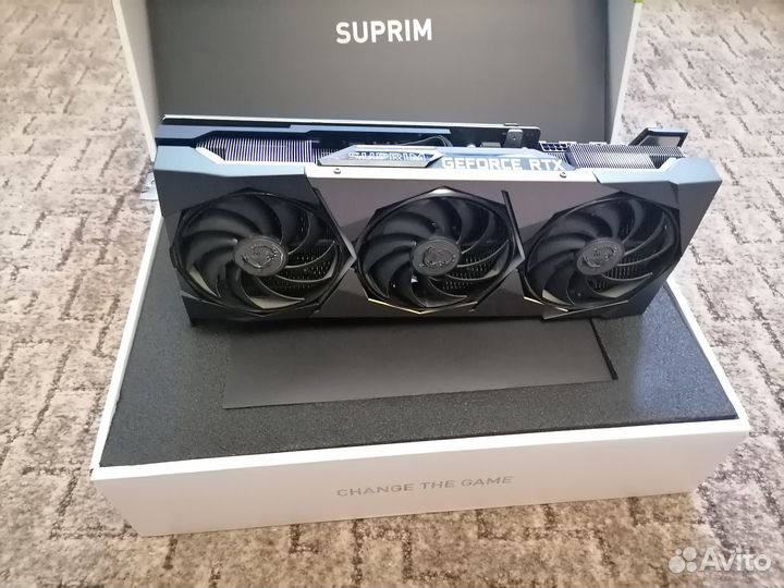 MSI nvidia GeForce RTX 3080 TI suprim X