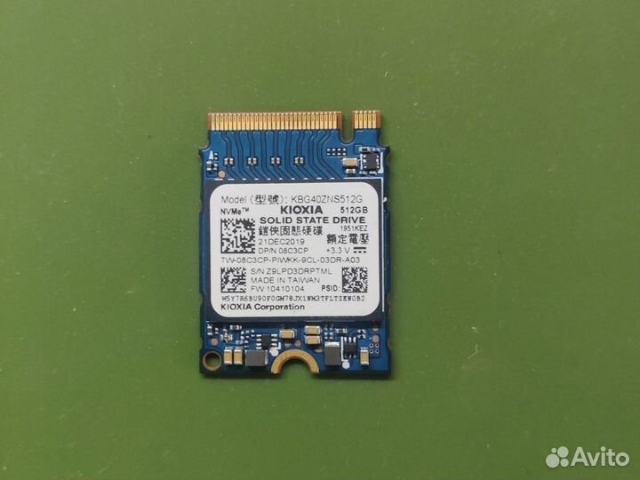 SSD m.2 512gb 2230 для Steam Deck, Surface Pro