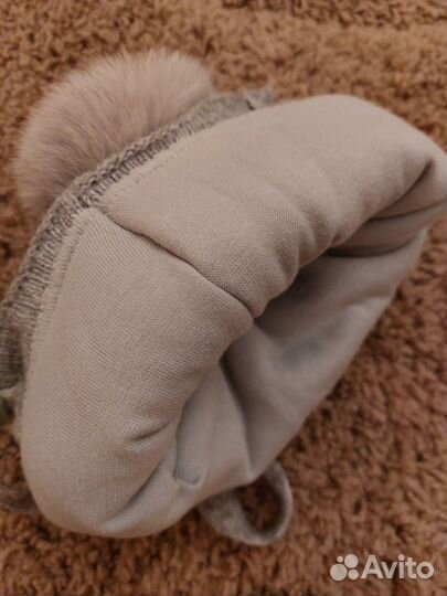 Комплект шапка и снуд для мальчика