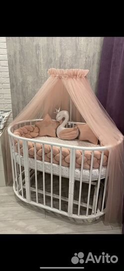 Детская кроватка трансформер 7 в 1