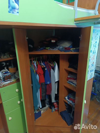 Детская кровать чердак