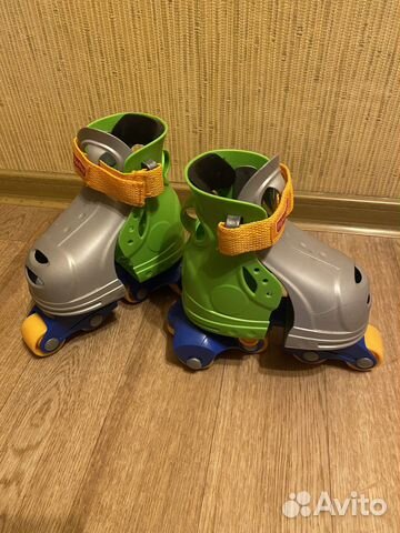 Роликовые коньки детские раздвижные