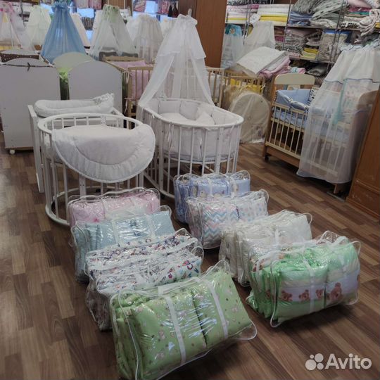 Постельное белье для новорожденных круг овал