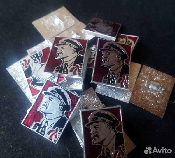 Значок СССР. Ленин