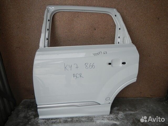 Дверь задняя левая Audi Q7 c 2015г