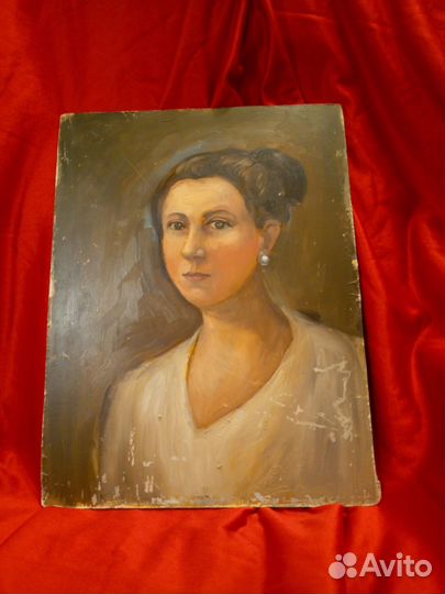 Картина на картоне