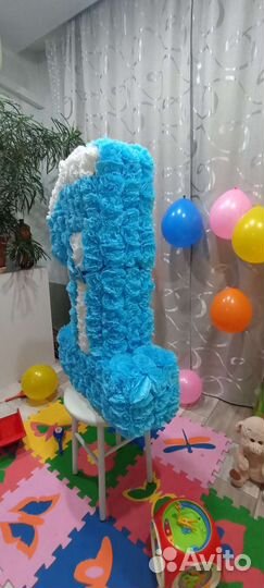 Цифра 1 на годик