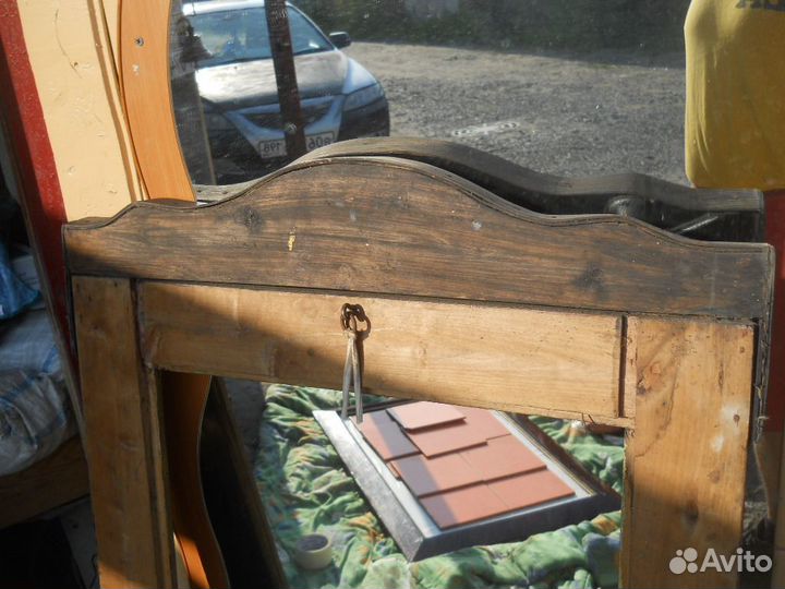 Старинная рама для зеркала большая