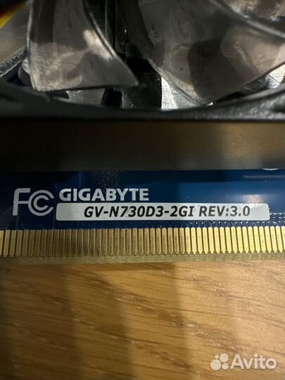 Видеокарта gigabyte geforce gtx 730 2Gb