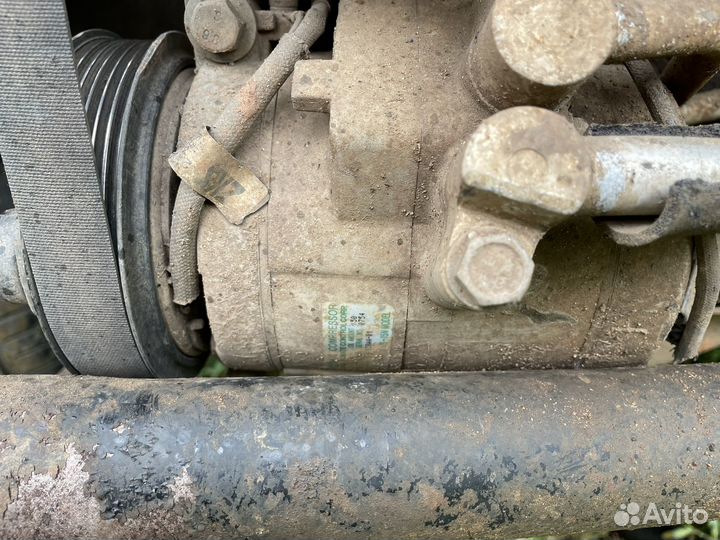 Компрессор кондиционера priora халла