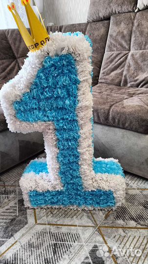 Цифра 1 на годик