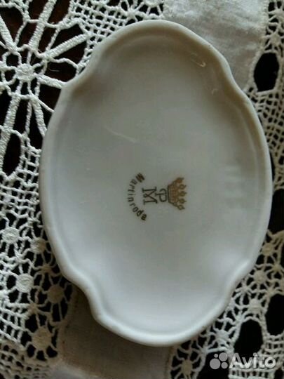 Шкатулка вазочка фарфор гдр подарок