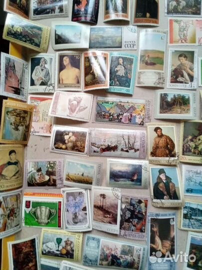 Марки СССР на тему 