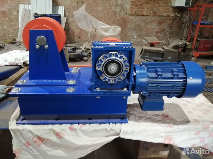 Лебедка с бесконечным тросом лбт