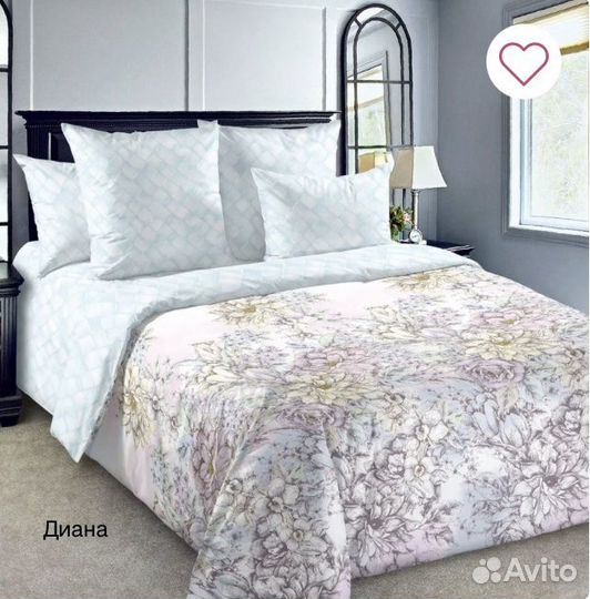 Постельное белье 2 сп.с европростыней (100 хлопок)