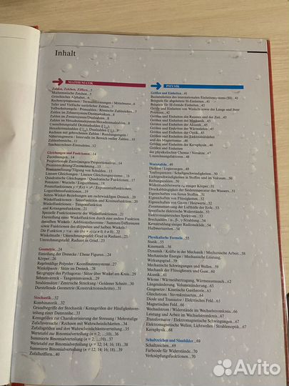 Учебник с формулами по всем предметам