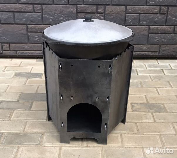 Печь под казан+ мангал