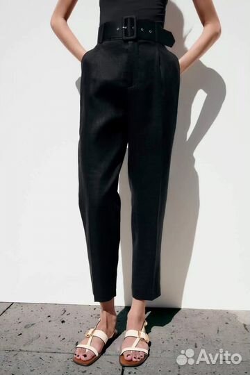Брюки Zara без ремня
