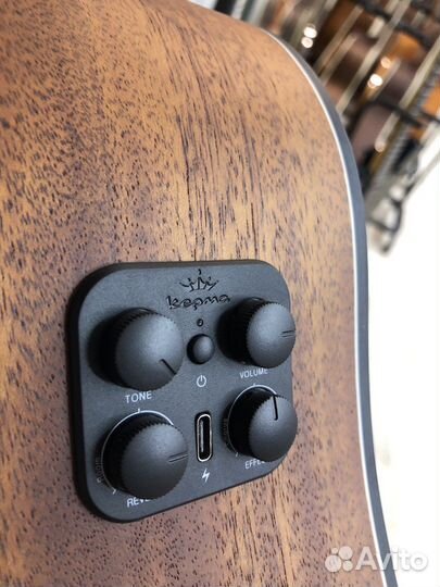 Трансакустическая гитара Kepma
