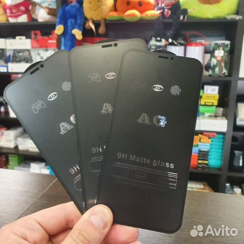 Стекла на любой iPhone матовые/антишпион/глянец