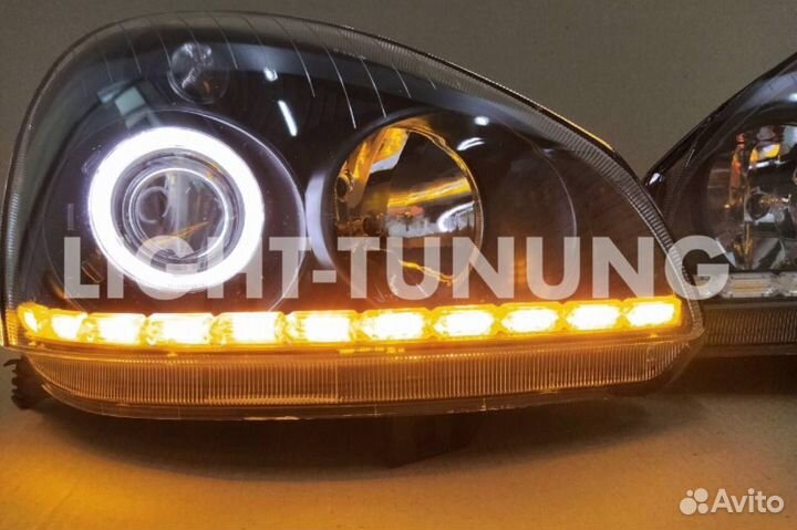 Фары Приора линза +дхо